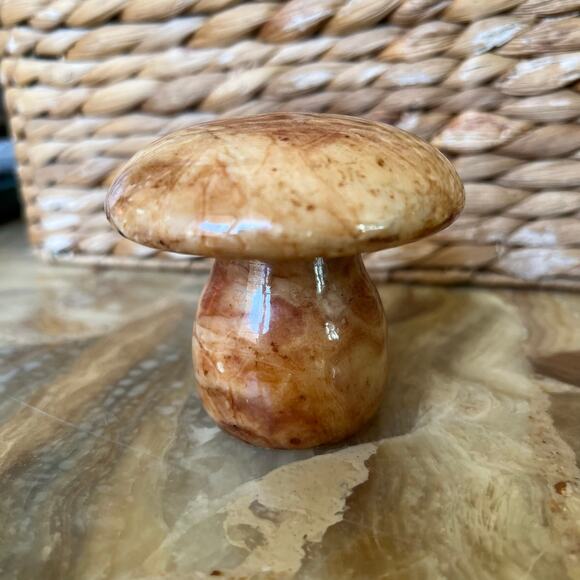 Unknown Other - Mushroom Stone Paperweight